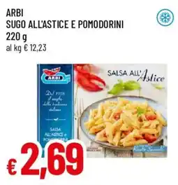 Galassia superstore Arbi Sugo all'astice e pomodorini offerta