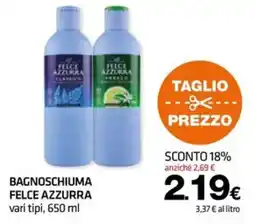 Superconti Bagnoschiuma Felce Azzurra offerta