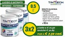 La Prealpina Smalto all'acqua Tintech offerta