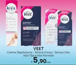 Idea bellezza Veet Crema Depilatoria - Strisce Corpo - Strisce Viso offerta