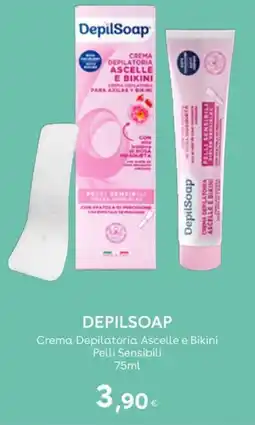 Idea bellezza DepilSoap Crema Depilatoria Ascelle e Bikini Pelli Sensibili offerta