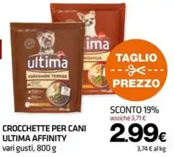 Superconti Crocchette per cani Ultima Affinity offerta