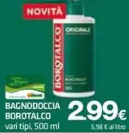 Superconti Bagnodoccia Borotalco offerta