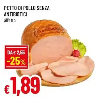 Galassia superstore Petto di pollo senza antibiotici offerta