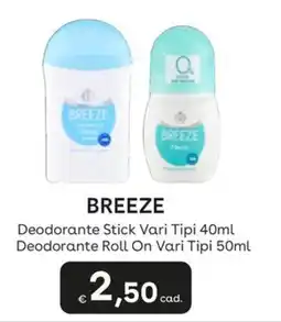 Idea bellezza Breeze deodorante offerta