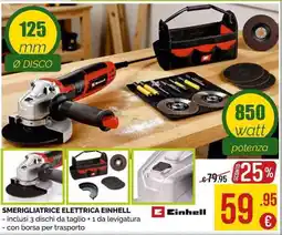 La Prealpina Smerigliatrice elettrica Einhell offerta