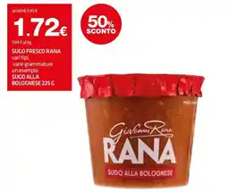 Superconti Rana sugo alla bolognese offerta