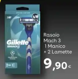Idea bellezza Rasoio Mach 3 Gillette offerta