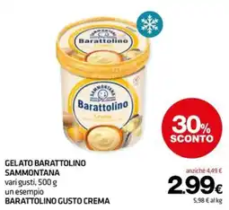 Superconti Gelato Barattolino Sammontana offerta
