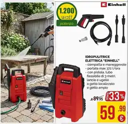 La Prealpina Idropulitrice elettrica Einhell offerta