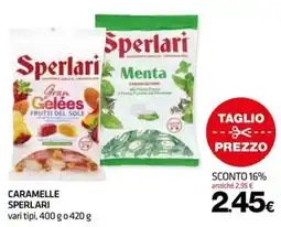 Superconti Caramelle Sperlari offerta