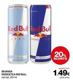 Superconti Bevanda energetica Red Bull offerta