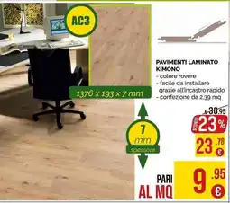 La Prealpina Pavimenti laminato Kimono offerta