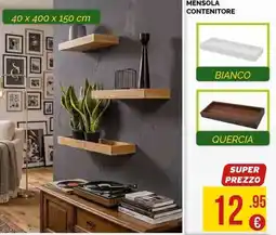 La Prealpina Mensola contenitore offerta