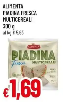 Galassia superstore Alimenta piadina fresca multicereali offerta