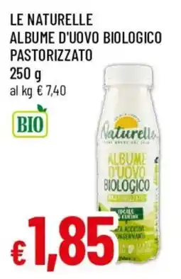 Galassia superstore Le naturelle albume d'uovo biologico pastorizzato offerta