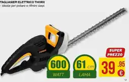 La Prealpina Tagliasiepi elettrico thorx offerta