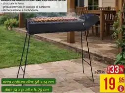 La Prealpina Barbecue arrosticini fino a 40 arrosticini offerta