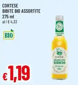 Galassia superstore Cortese bibite bio offerta