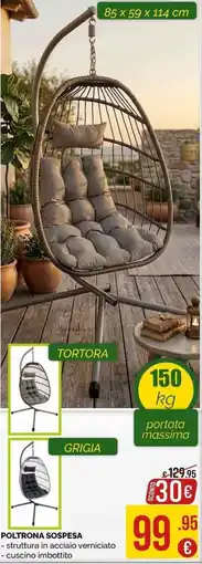 La Prealpina Poltrona sospesa offerta