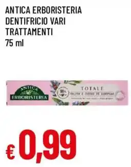 Galassia superstore Antica Erboristeria dentifricio vari trattamenti offerta