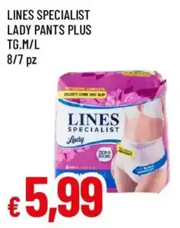Galassia superstore Lines specialist lady pants plus offerta