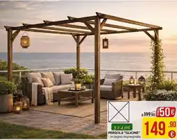 La Prealpina Pergola "Glicine" offerta