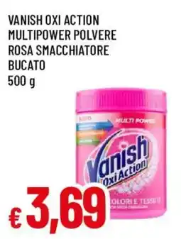 Galassia superstore Vanish Oxi Action polvere rosa smacchiatore bucato offerta