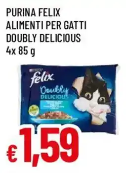 Galassia superstore Purina Felix Alimenti per gatti Doubly Delicious offerta