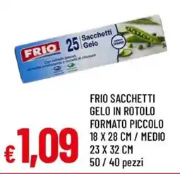 Galassia superstore Frio sacchetti gelo in rotolo offerta