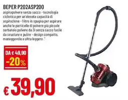 Galassia superstore Beper aspirapolvere senza sacco offerta