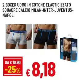 Galassia superstore Boxer uomo in cotone elasticizzato offerta