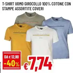Galassia superstore T-shirt uomo girocollo offerta