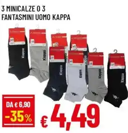 Galassia superstore Fantasmini uomo Kappa offerta