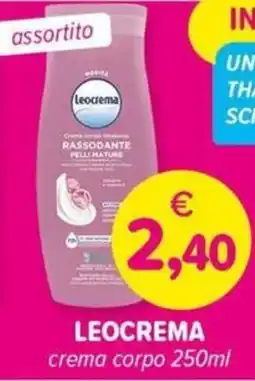 Il Tulipano Leocrema crema corpo offerta
