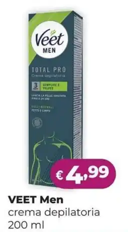 La Saponeria VEET Men crema depilatoria offerta