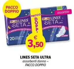 Il Tulipano Lines seta ultra offerta