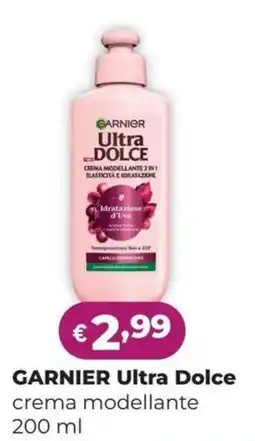 La Saponeria Garnier Ultra Dolce crema modellante offerta