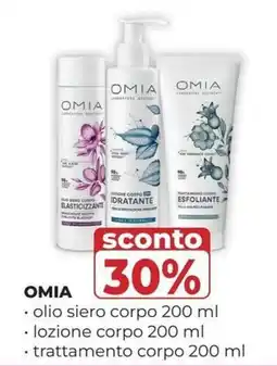 La Saponeria Omia olio siero corpo offerta