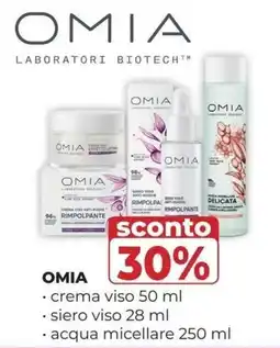 La Saponeria Omia crema viso offerta