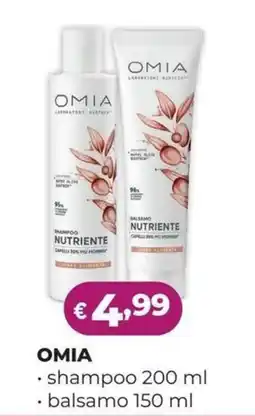 La Saponeria Omia shampoo e balsamo offerta