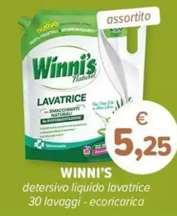 Il Tulipano Winni's detergente liquido lavatrice offerta