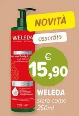 Il Tulipano WELEDA siero corpo offerta
