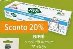 Il Tulipano Bifrì sacchetti freezer offerta