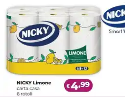 La Saponeria Nicky carta casa offerta