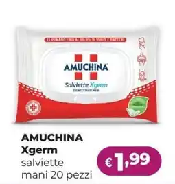 La Saponeria Amuchina Xgerm salviette mani offerta