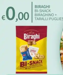 SpeSì Biraghi bi-snack biraghino + taralli pugliesi offerta