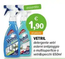 Il Tulipano Vetril detergente vetri offerta