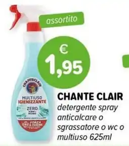 Il Tulipano Chante Clair detergente spray offerta
