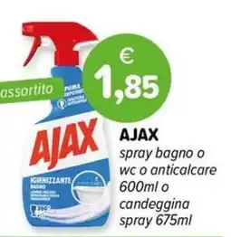 Il Tulipano Ajax spray bagno o wc o anticacare o candeggina spray offerta